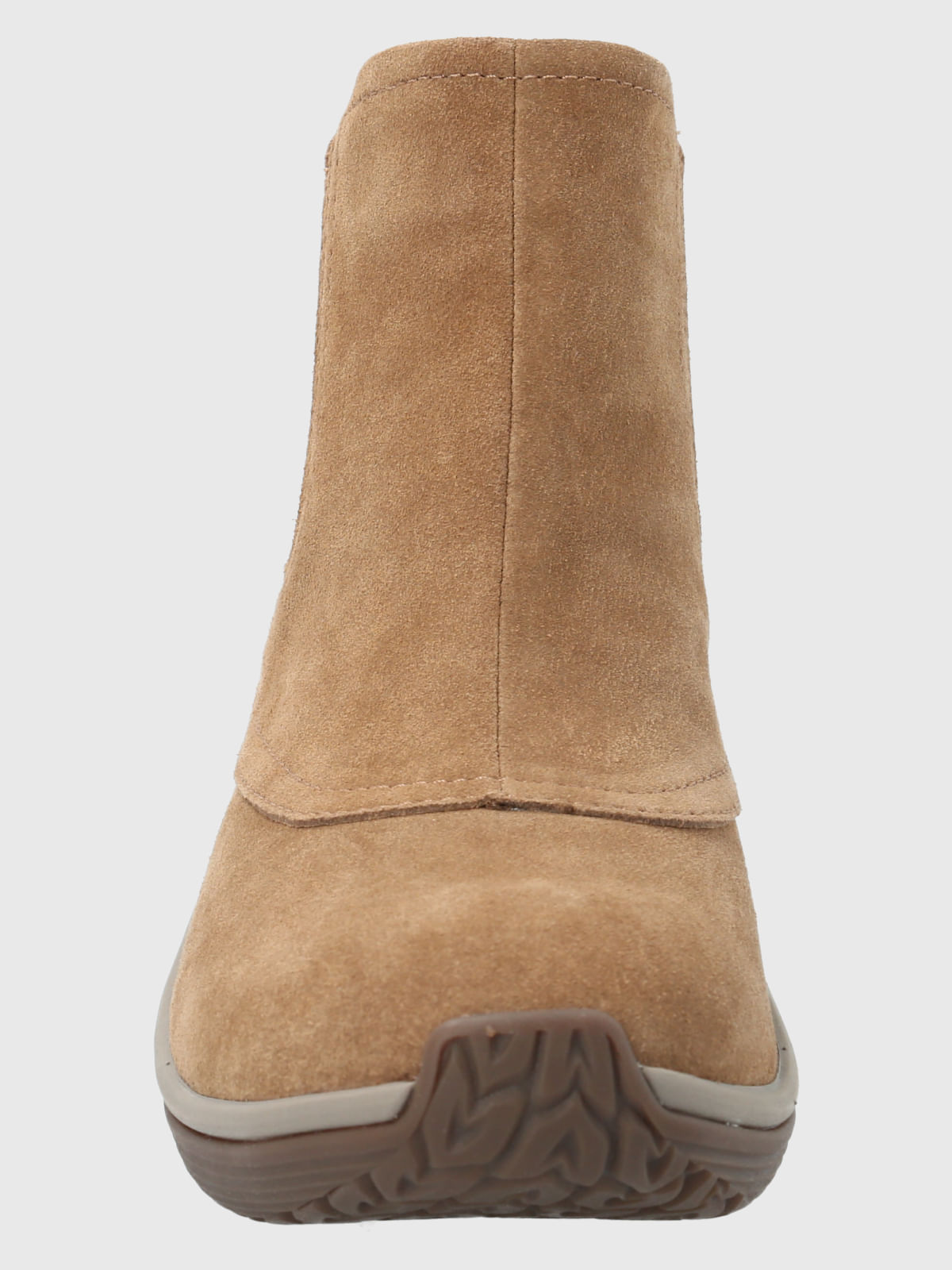 Botin Cuero Mujer Spinal Rug Chelsea Café Claro