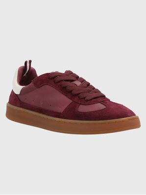 Zapatilla Cuero Mujer Dallas Burdeo Hush Puppies
