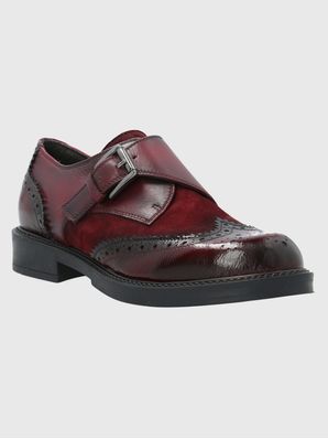 Zapato Italiano Cuero Mujer Tyloor Burdeo Hush Puppies