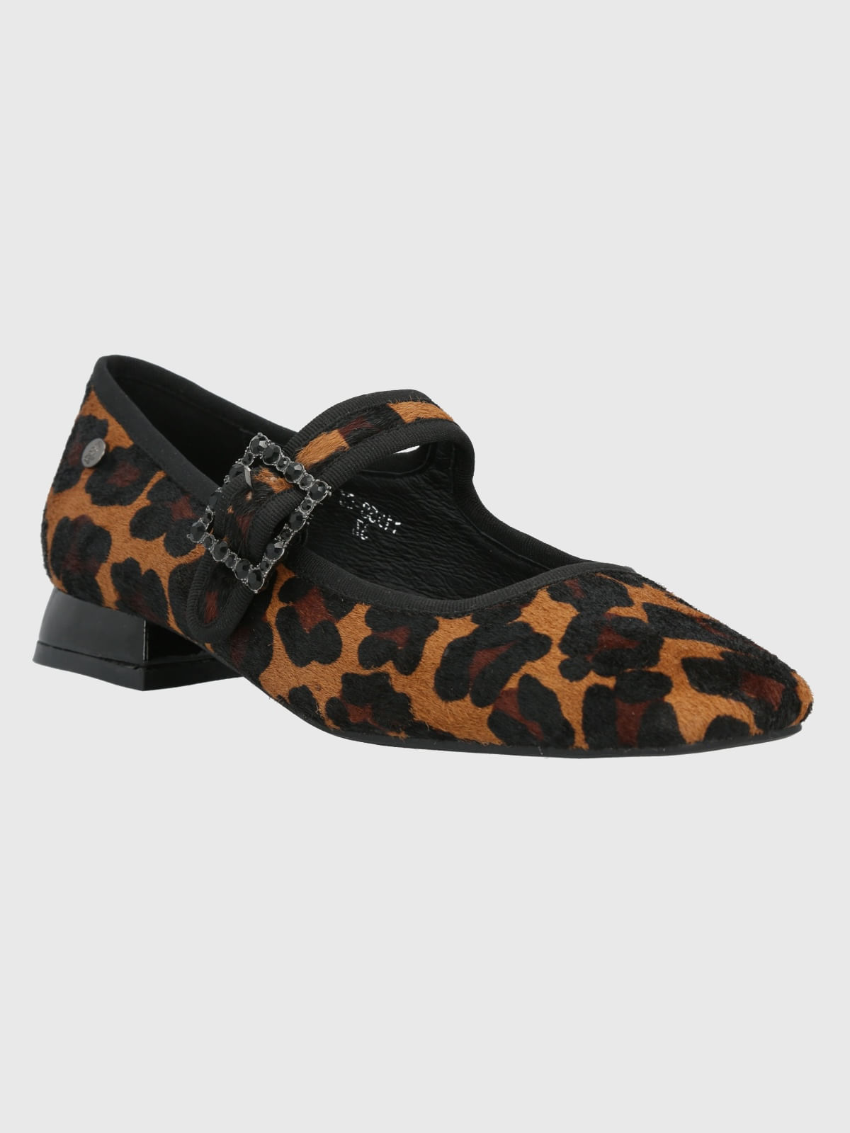 Zapato Cuero Hally Animal Print Hush Puppies