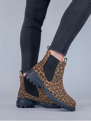 Botin Cuero Mujer One And Only Multicolor Hush