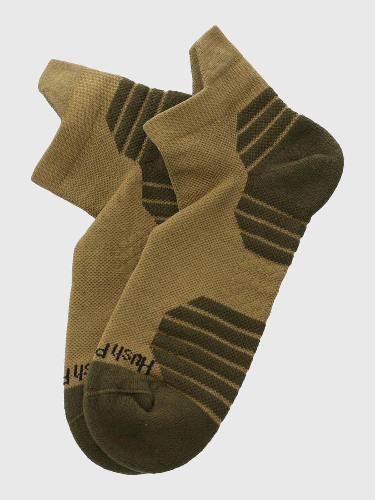 Calcetin Algodón Hombre Ped Heel Verde Hush Puppies