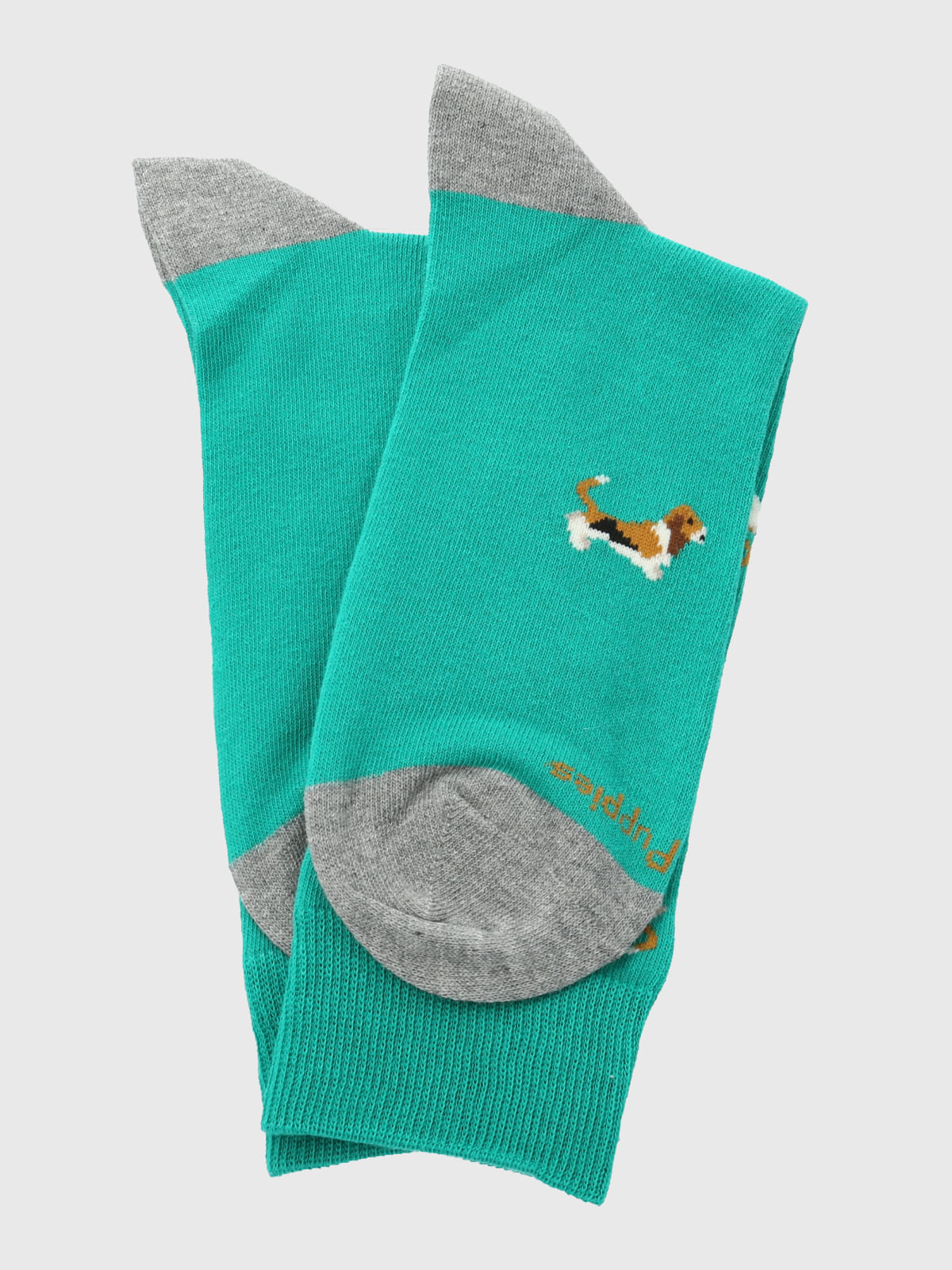 Calcetin Algodón Hombre C Basset Verde Hush Puppies