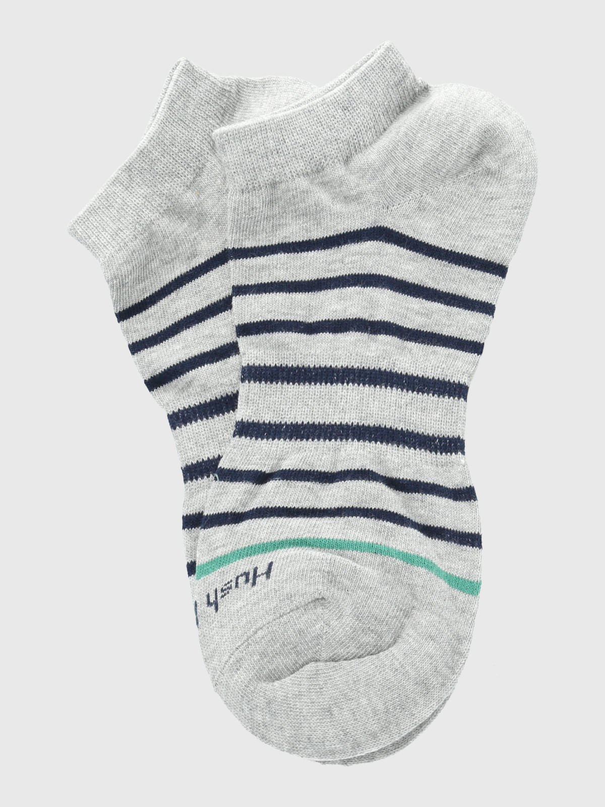 Calcetin Algodón Hombre Ped Linesport Gris Hush Puppies