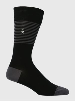 Calcetin Algodón Hombre D Doglines Negro Hush Puppies