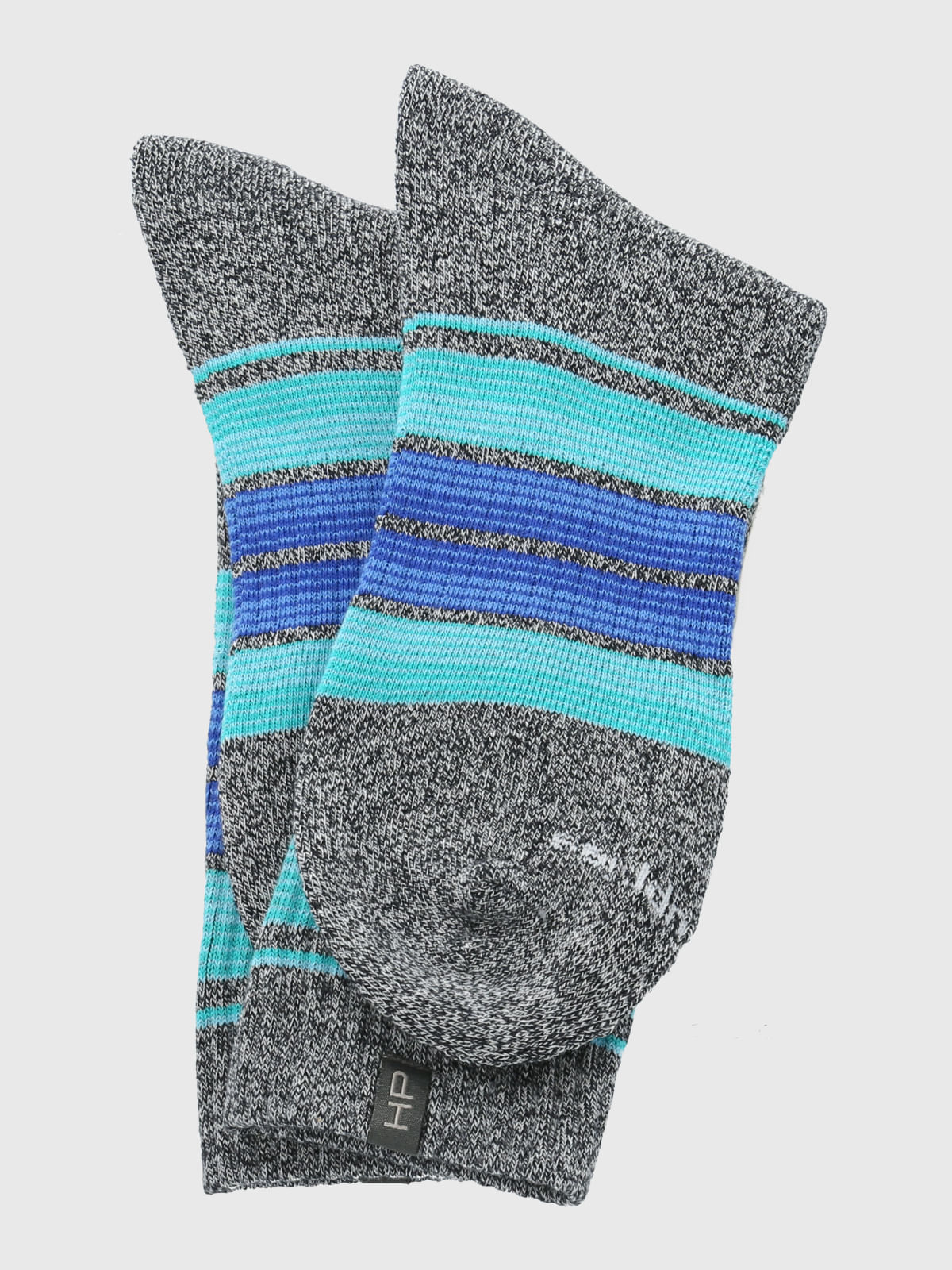 Calcetin Algodón Hombre Heavy Caliblock Azul Hush Puppies