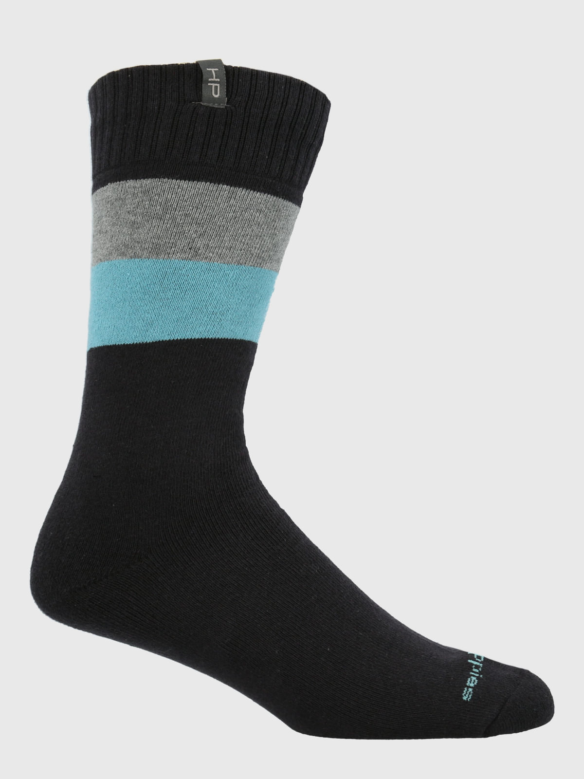 Calcetin Algodón Hombre Heavy Block Gris Hush Puppies