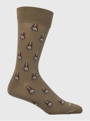 Calcetin Algodón Hombre D Dogs Café Hush Puppies