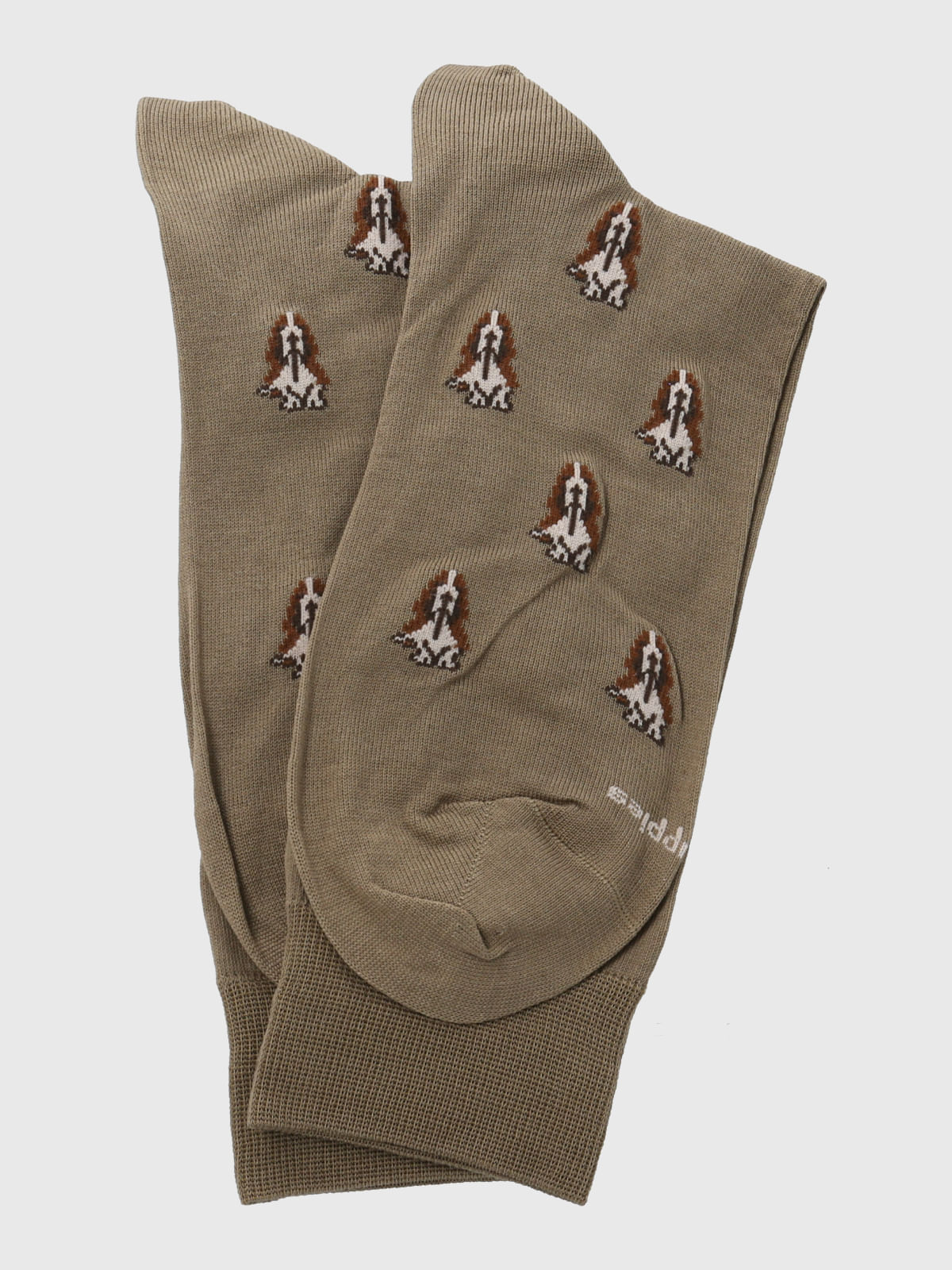 Calcetin Algodón Hombre D Dogs Café Hush Puppies