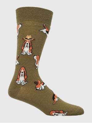 Calcetin Algodón Hombre C Cowdog Verde Hush Puppies