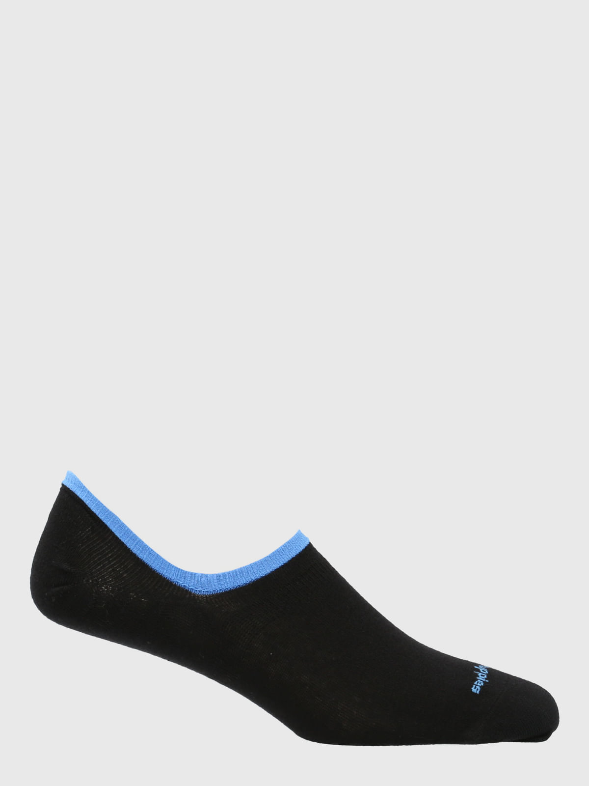 Calcetin Algodón Hombre Inv Plain Negro Hush Puppies