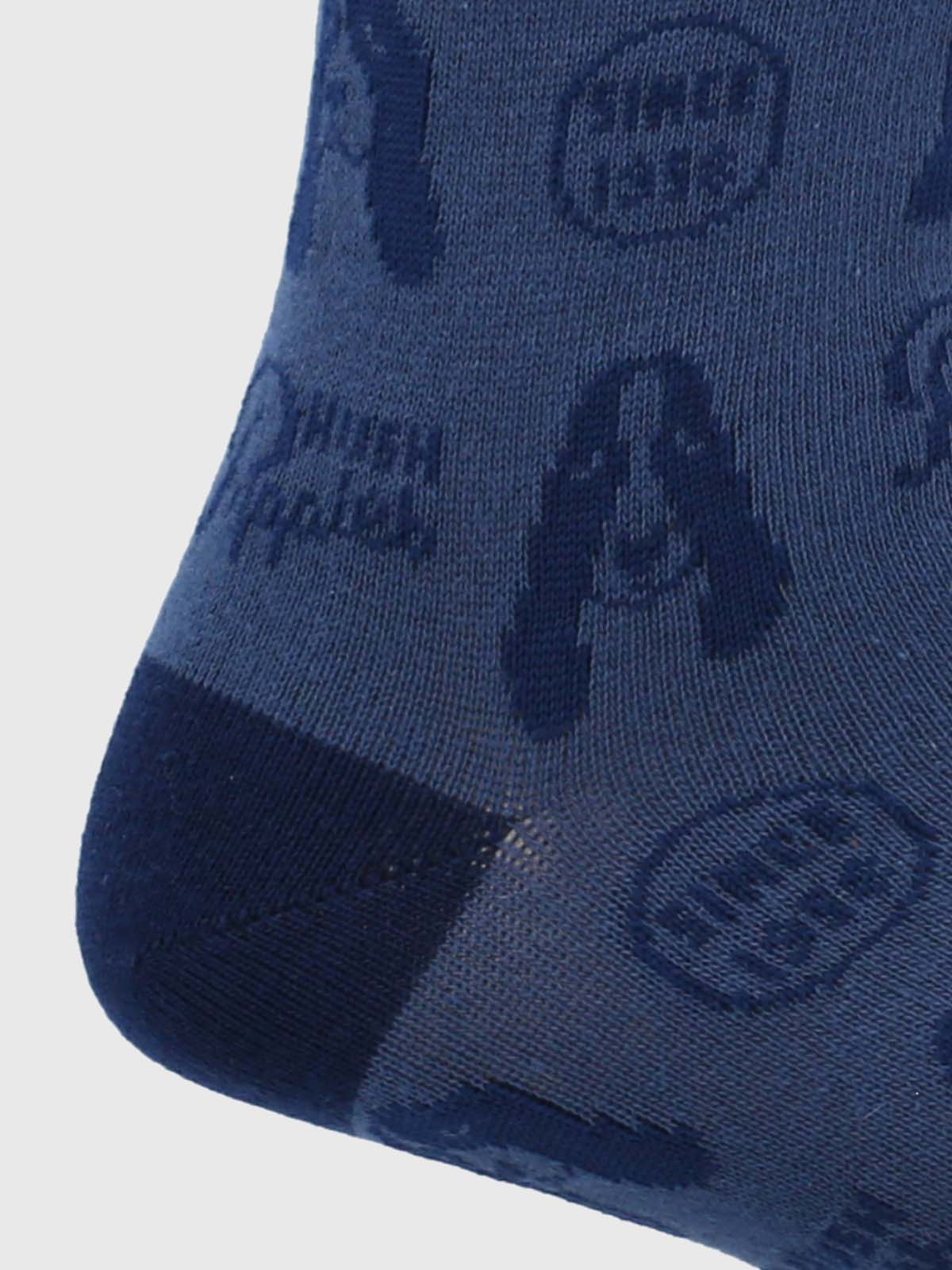 Calcetin Algodón Hombre C Dog Puppies Azul Hush Puppies