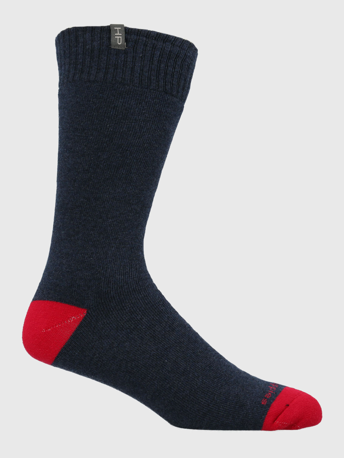 Calcetin Algodón Hombre Heavy Plain Azul Hush Puppies