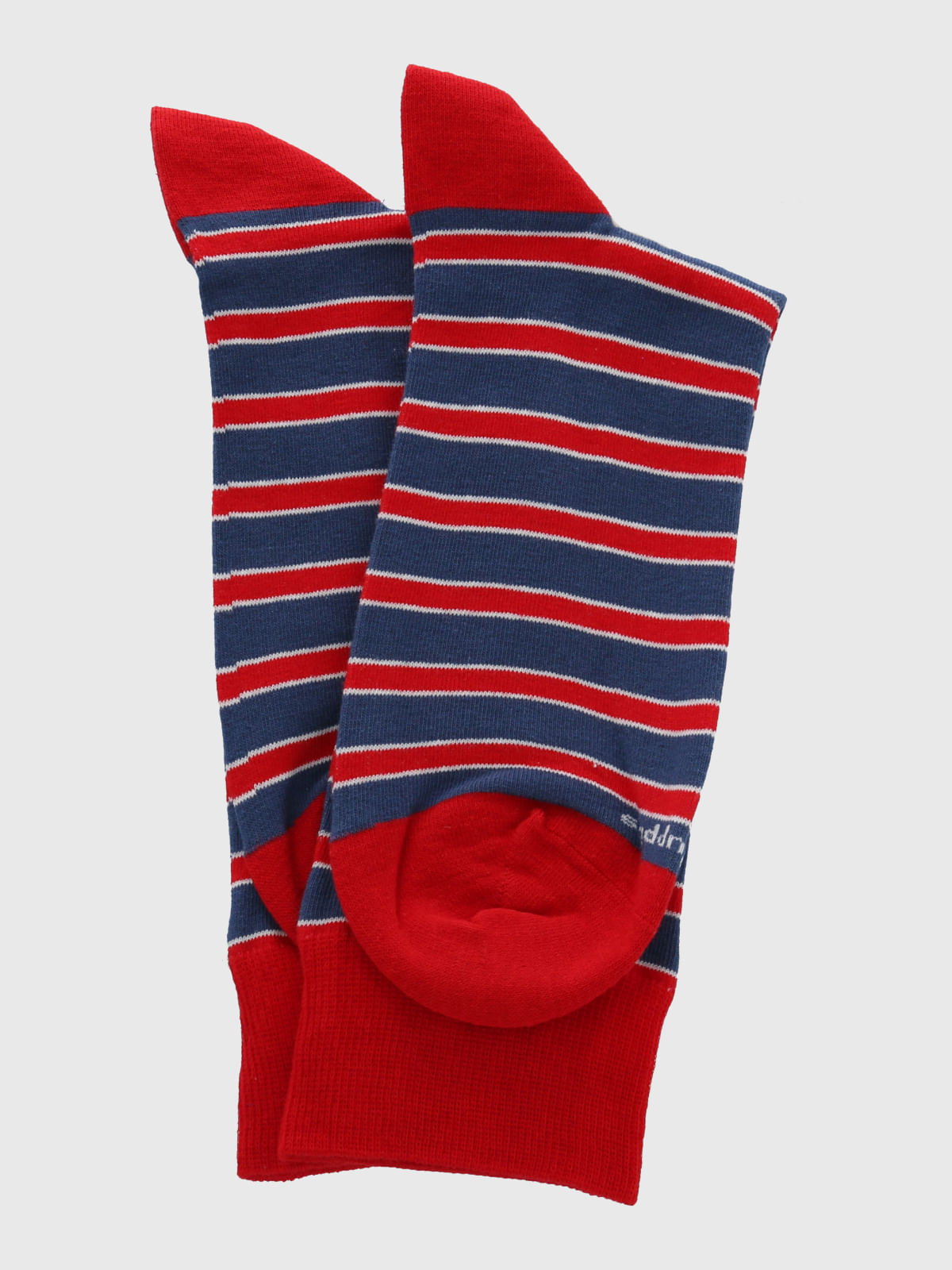 Calcetin Algodón Hombre C Lines Uk Azul Hush Puppies