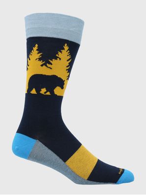 Calcetin Algodón Hombre C Bear Azul Hush Puppies