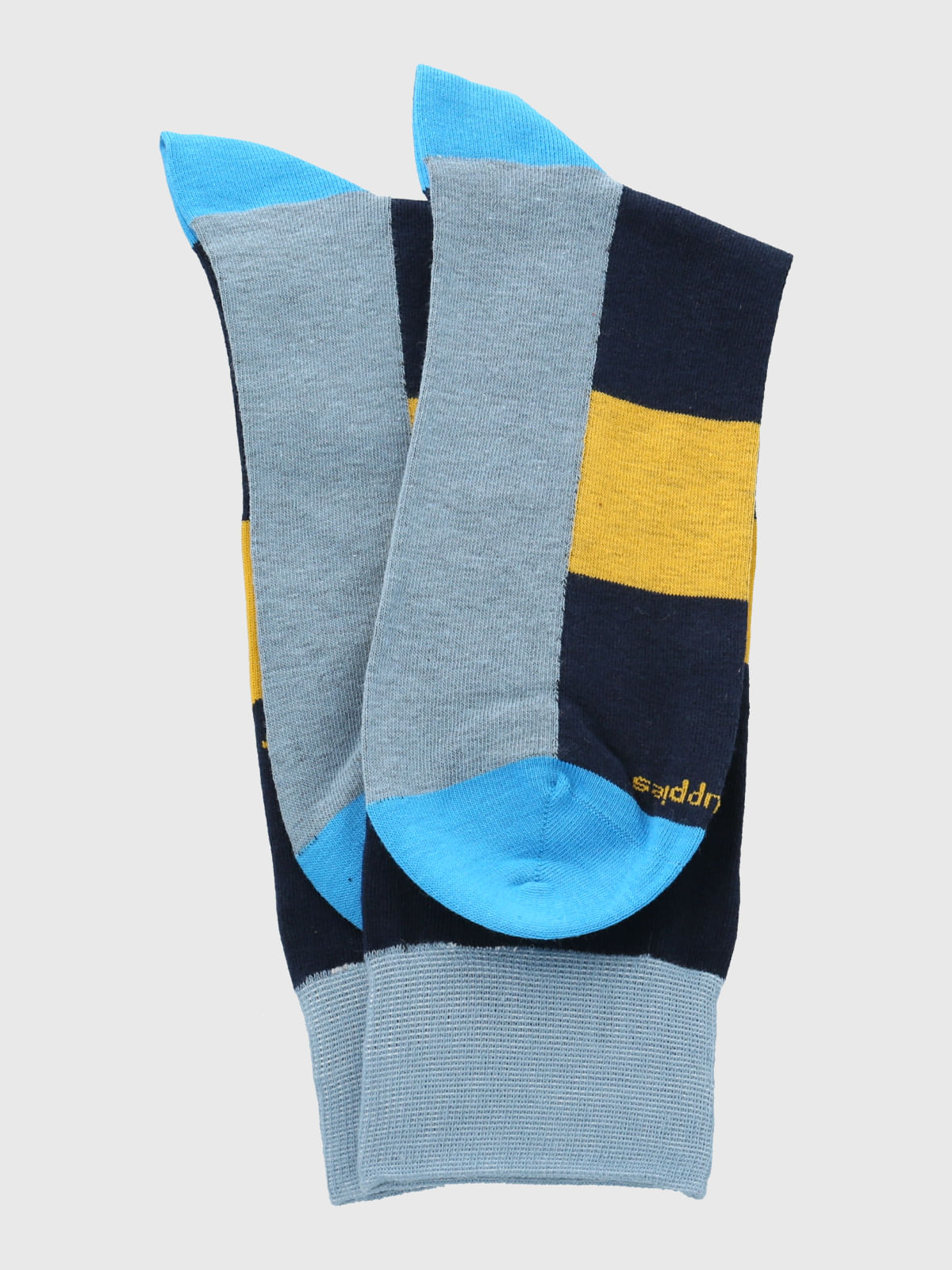 Calcetin Algodón Hombre C Bear Azul Hush Puppies
