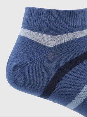 Calcetin Algodón Hombre Ped Stripe Azul Hush Puppies