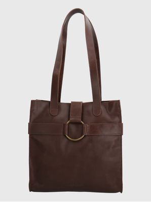 Cartera Cuero Mujer Drake Bag Café Hush Puppies