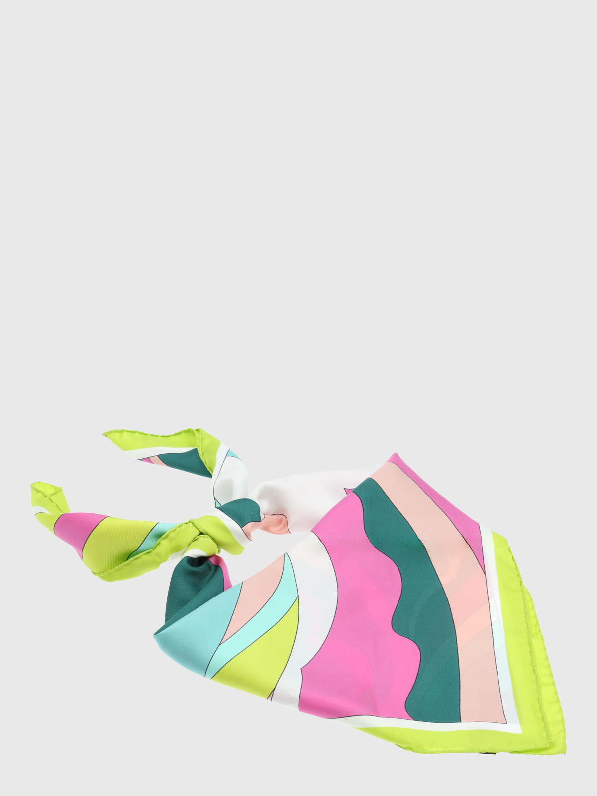 Pañuelo Seda Mujer Silk Fiorella Scarf Multicolor Hush Puppies