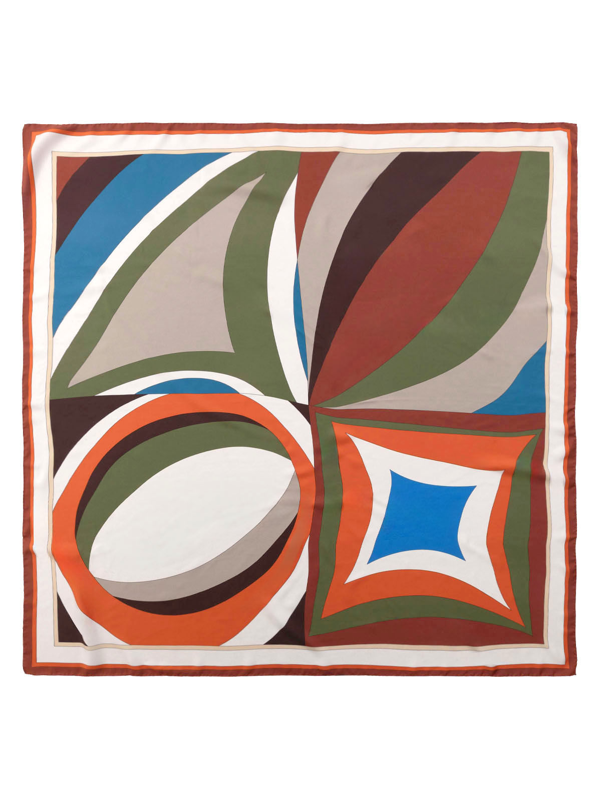 Pañuelo Seda Mujer Silk Vittoria Scarf Multicolor Hush Puppies