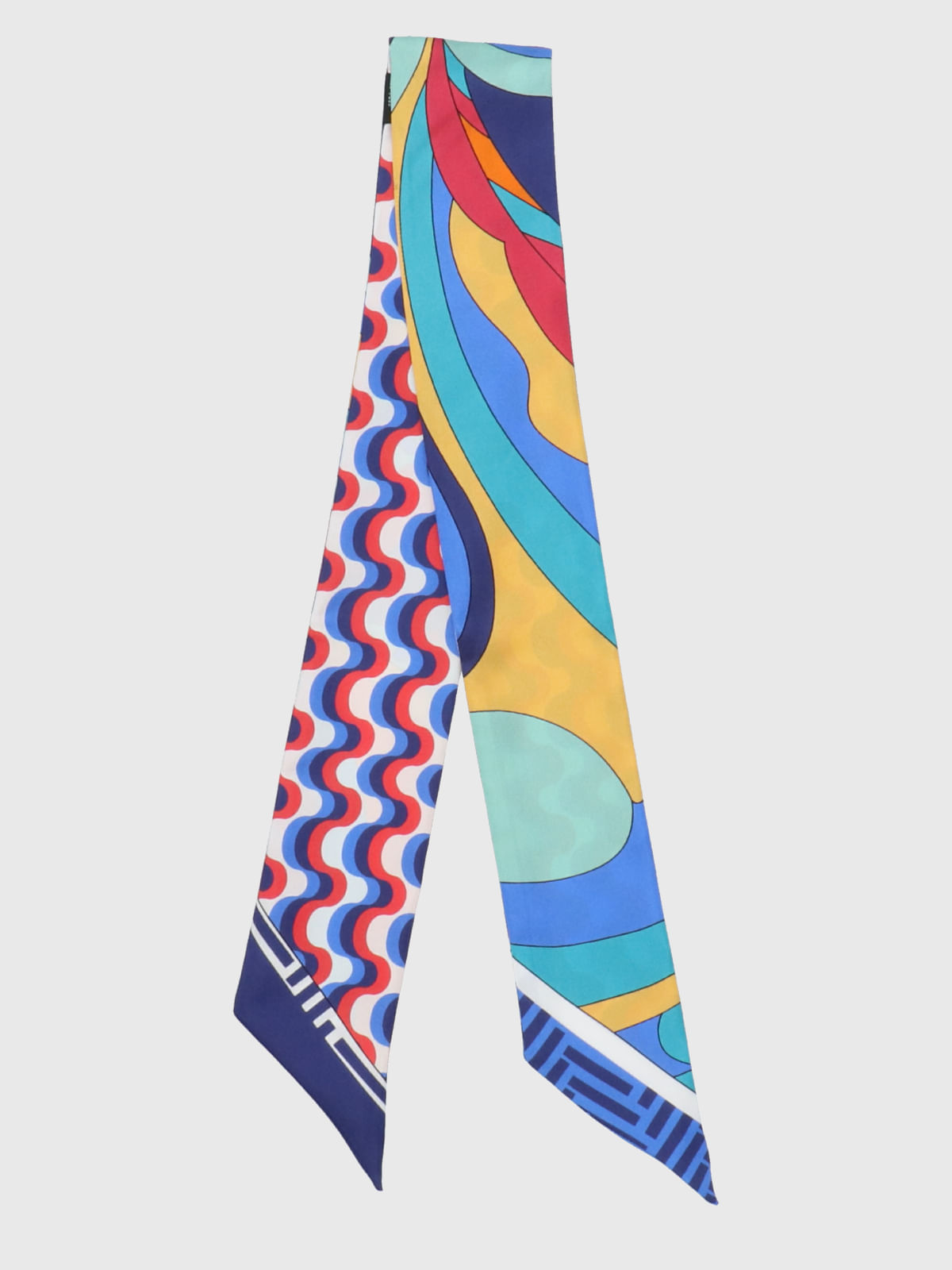Pañuelo Seda Mujer Silk Tb Bianca Scarf Azul Hush Puppies