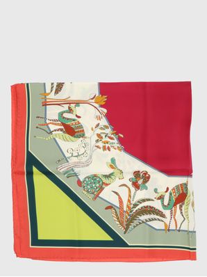 Pañuelo Seda Mujer Silk Emma Scarf Verde Hush Puppies