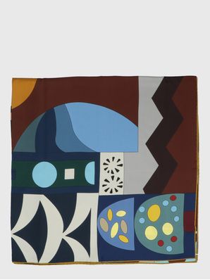 Pañuelo Seda Mujer Silk Bruna Scarf Multicolor Hush Puppies