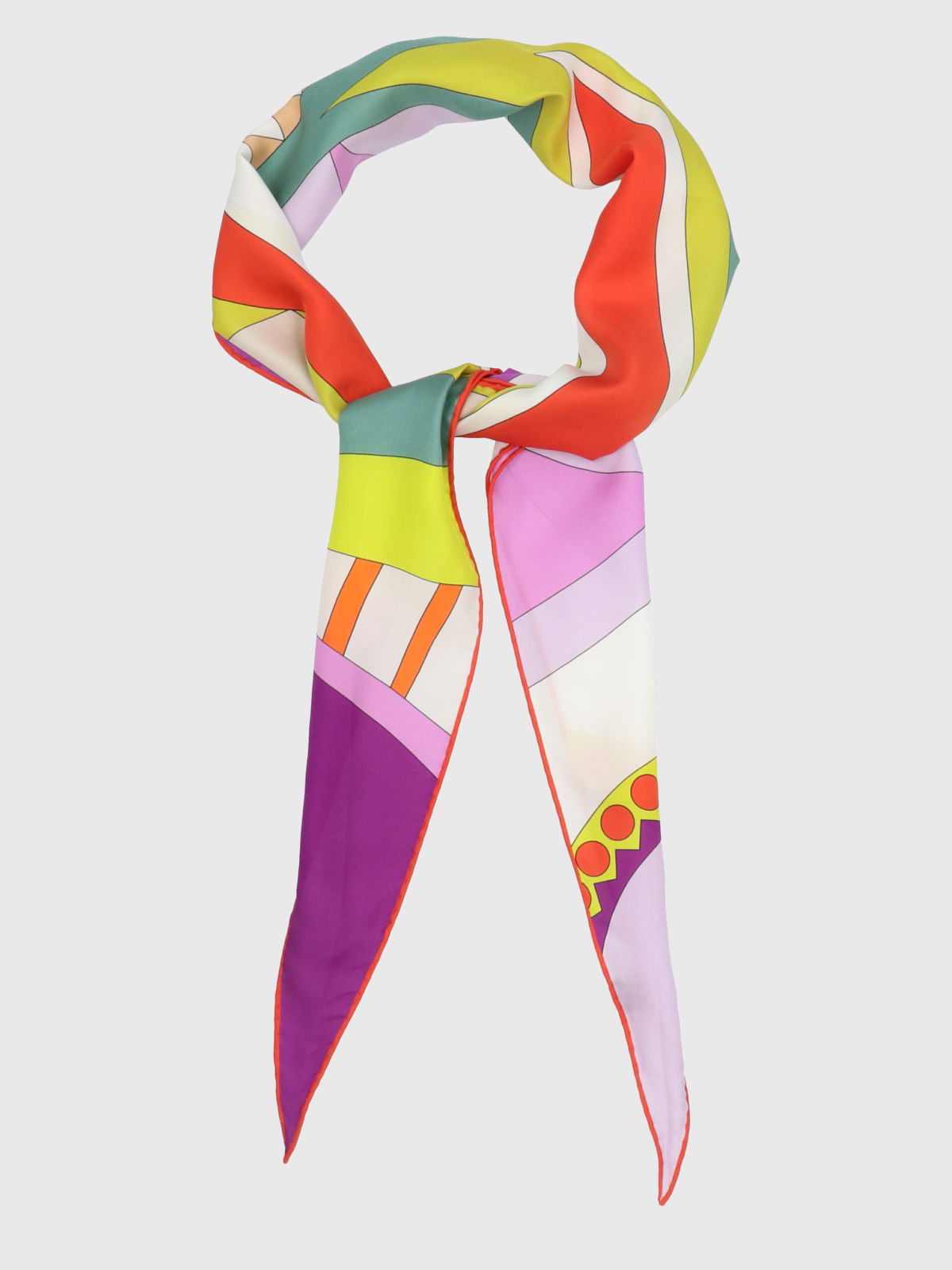 Pañuelo Seda Mujer Silk Corinna Scarf Rosado Hush Puppies