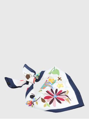 Pañuelo Seda Mujer Silk Rosetta Scarf Blanco Hush Puppies
