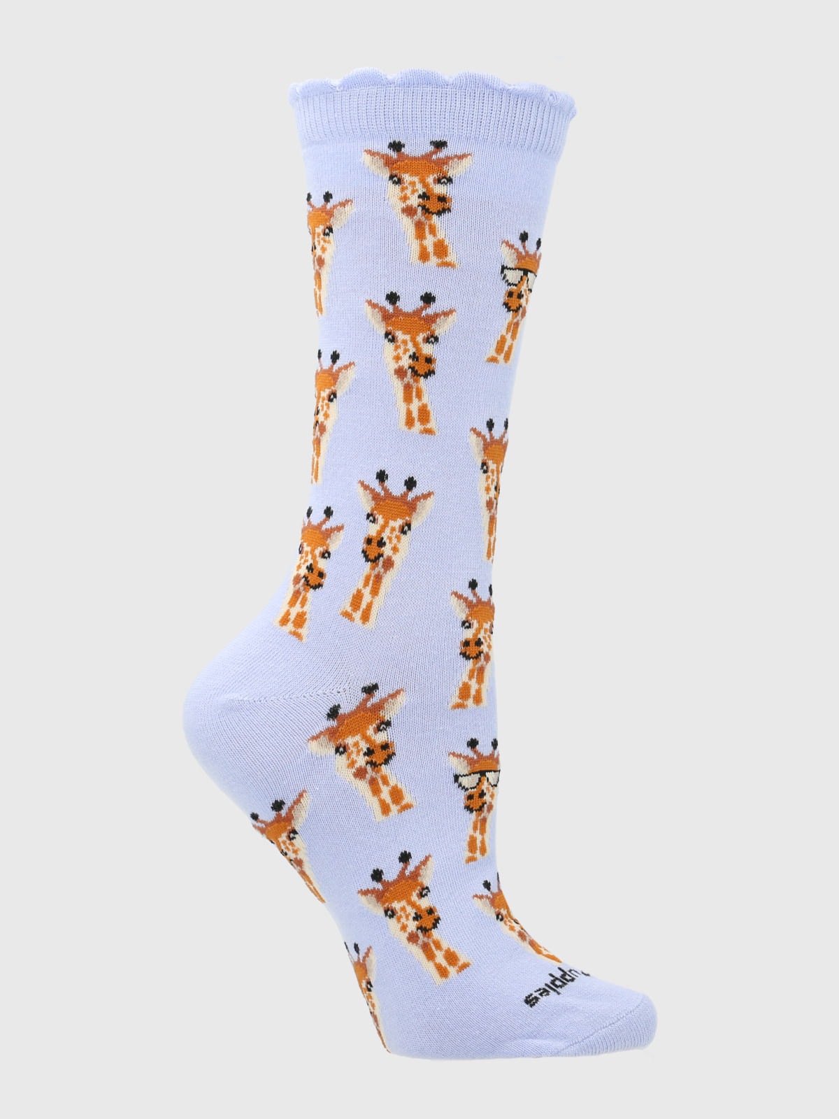 Calcetin Algodón Mujer C St Giraffe Azul Hush Puppies