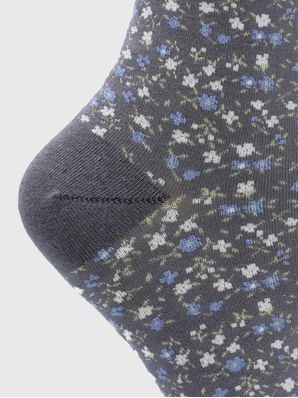 Calcetin Algodón Mujer C Cuff Allover Azul Hush Puppies