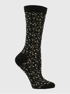 Calcetin Algodón Mujer C Cuff Allover Negro Hush Puppies