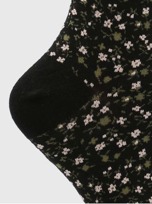Calcetin Algodón Mujer C Cuff Allover Negro Hush Puppies