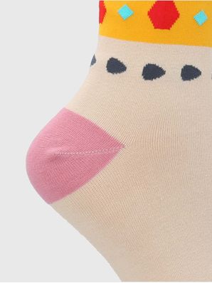 Calcetin Algodón Mujer C Uk Crown Beige/Crudo Hush Puppies