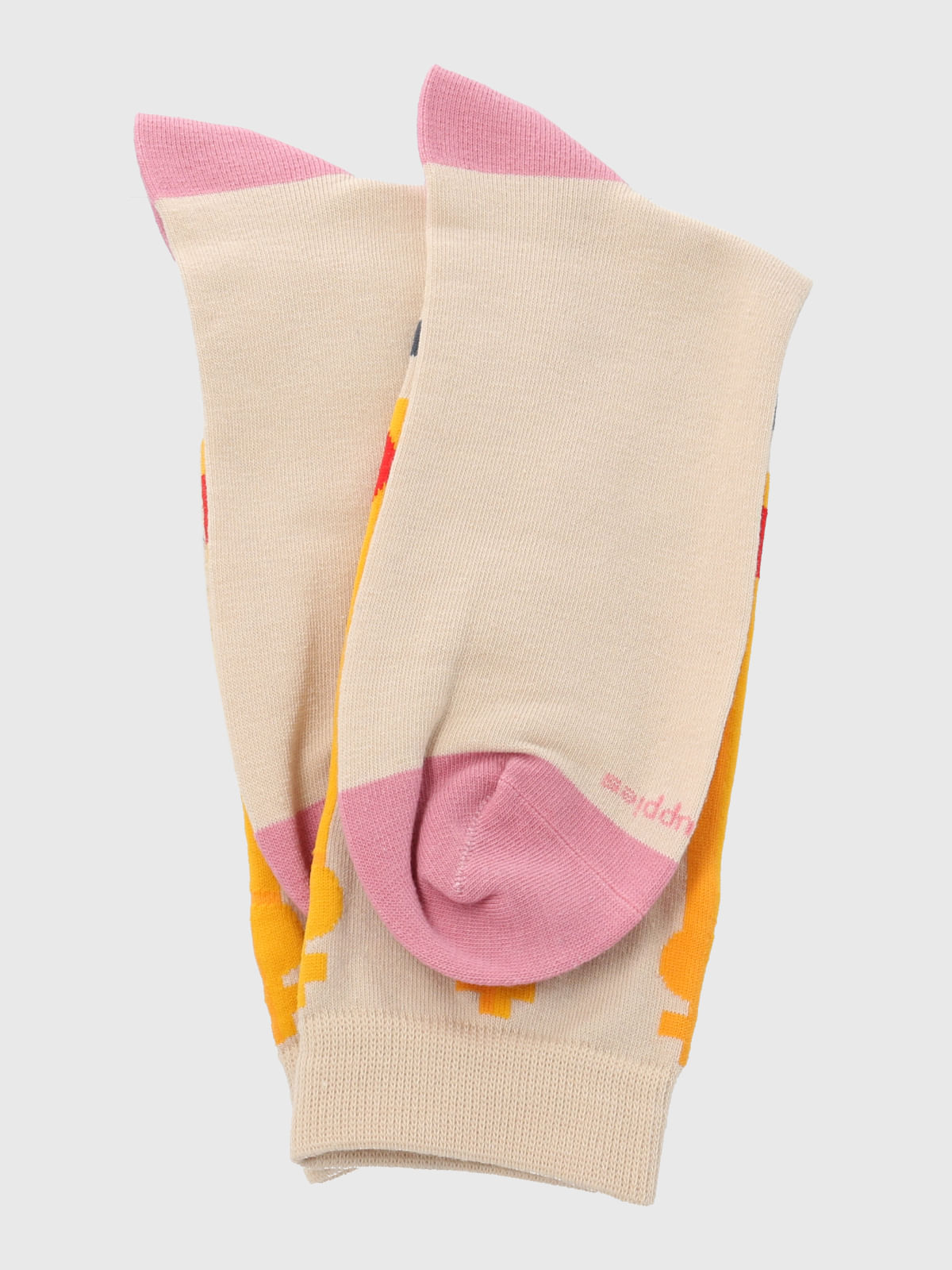 Calcetin Algodón Mujer C Uk Crown Beige/Crudo Hush Puppies