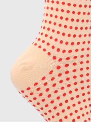 Calcetin Algodón Mujer C Dots Rojo Hush Puppies