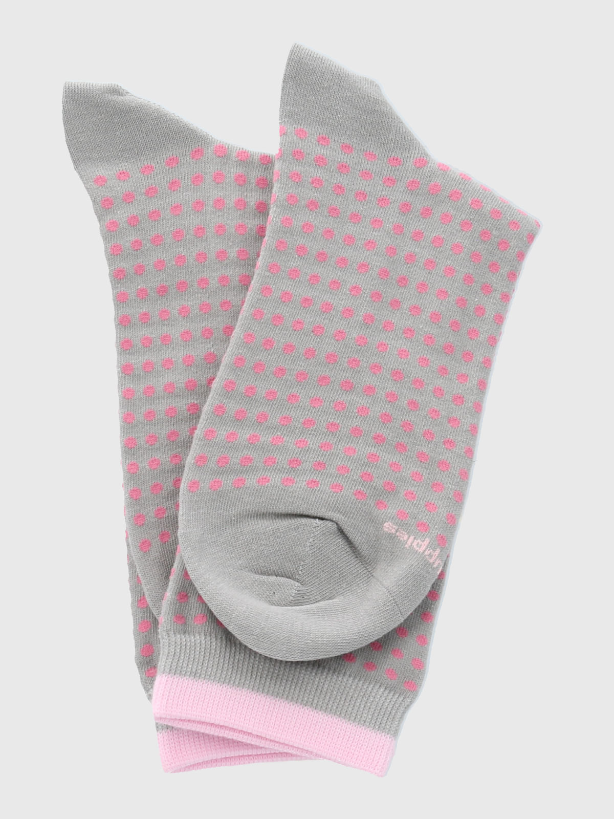 Calcetin Algodón Mujer C Dots Azul Hush Puppies