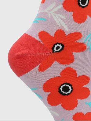 Calcetin Algodón Mujer C St Flower Rosado Hush Puppies