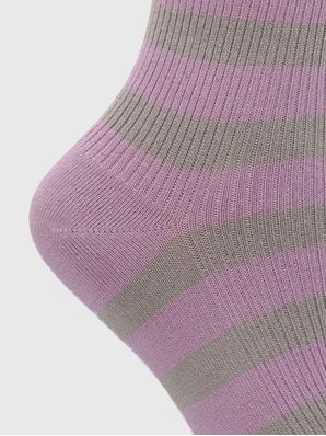 Calcetin Algodón Mujer C St Blocky Morado Hush Puppies
