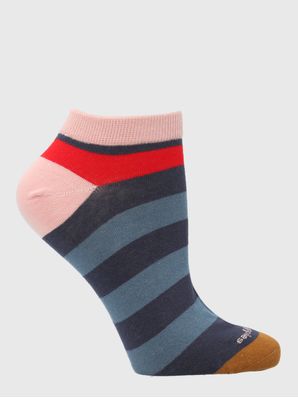 Calcetin Algodón Mujer Ped Block Azul Hush Puppies
