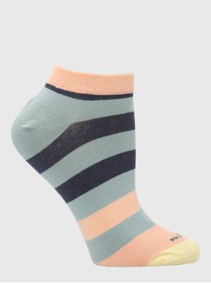 Calcetin Algodón Mujer Ped Block Azul Hush Puppies