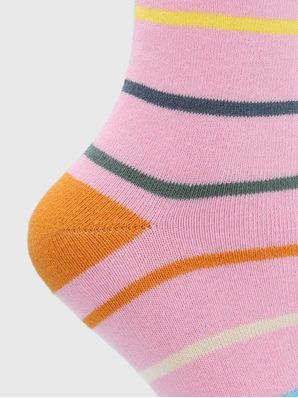 Calcetin Algodón Mujer Heavy Lines Rosado Hush Puppies