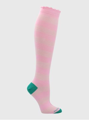 Calcetin Algodón Mujer Kh St Blocky Rosado Hush Puppies