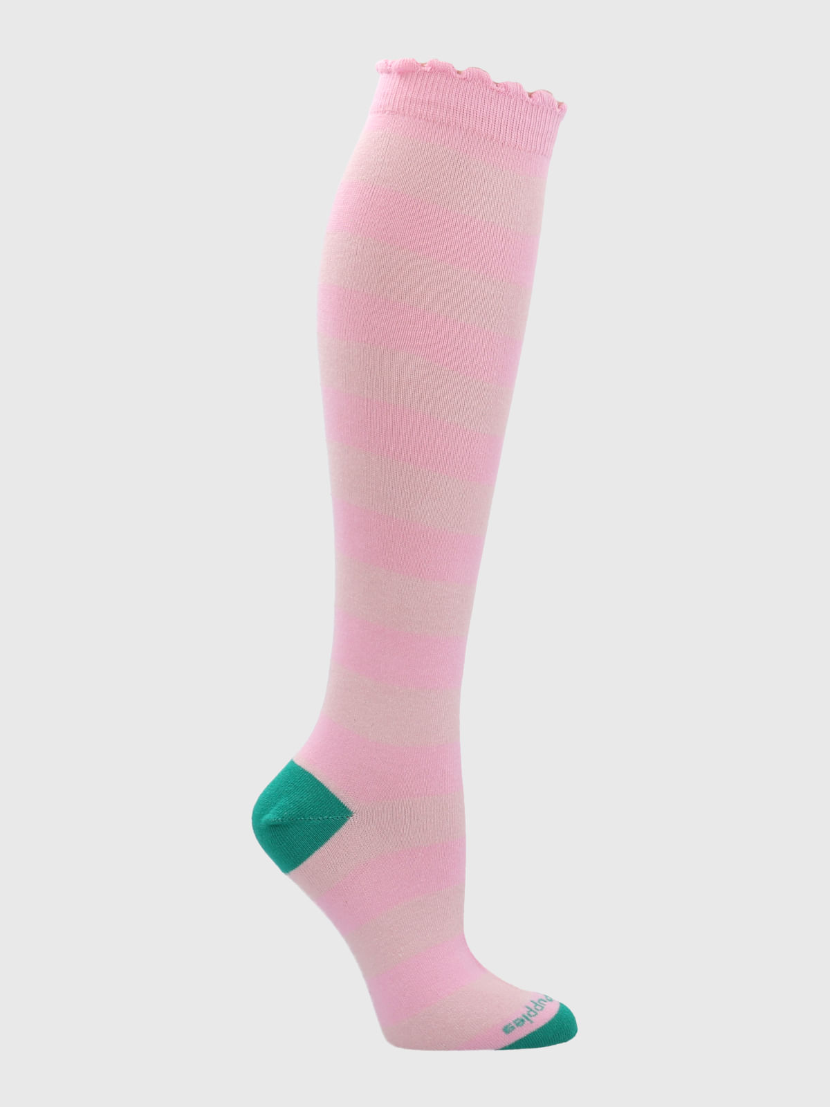 Calcetin Algodón Mujer Kh St Blocky Rosado Hush Puppies