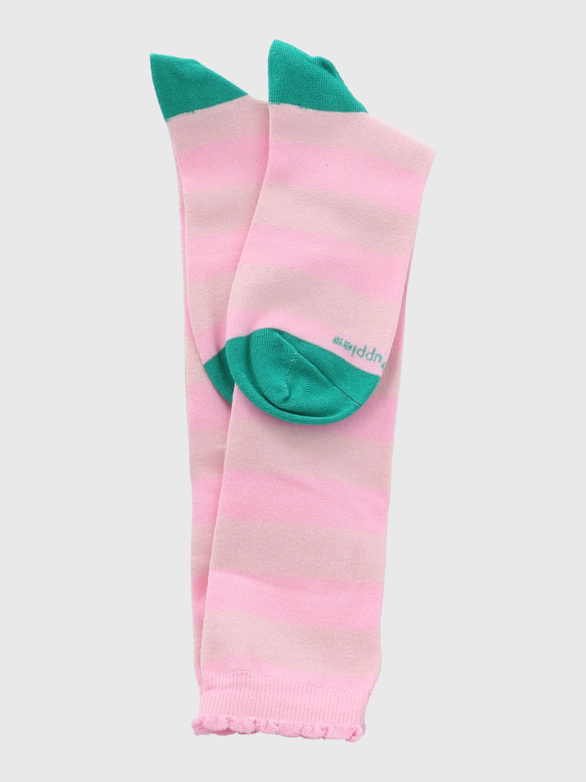 Calcetin Algodón Mujer Kh St Blocky Rosado Hush Puppies