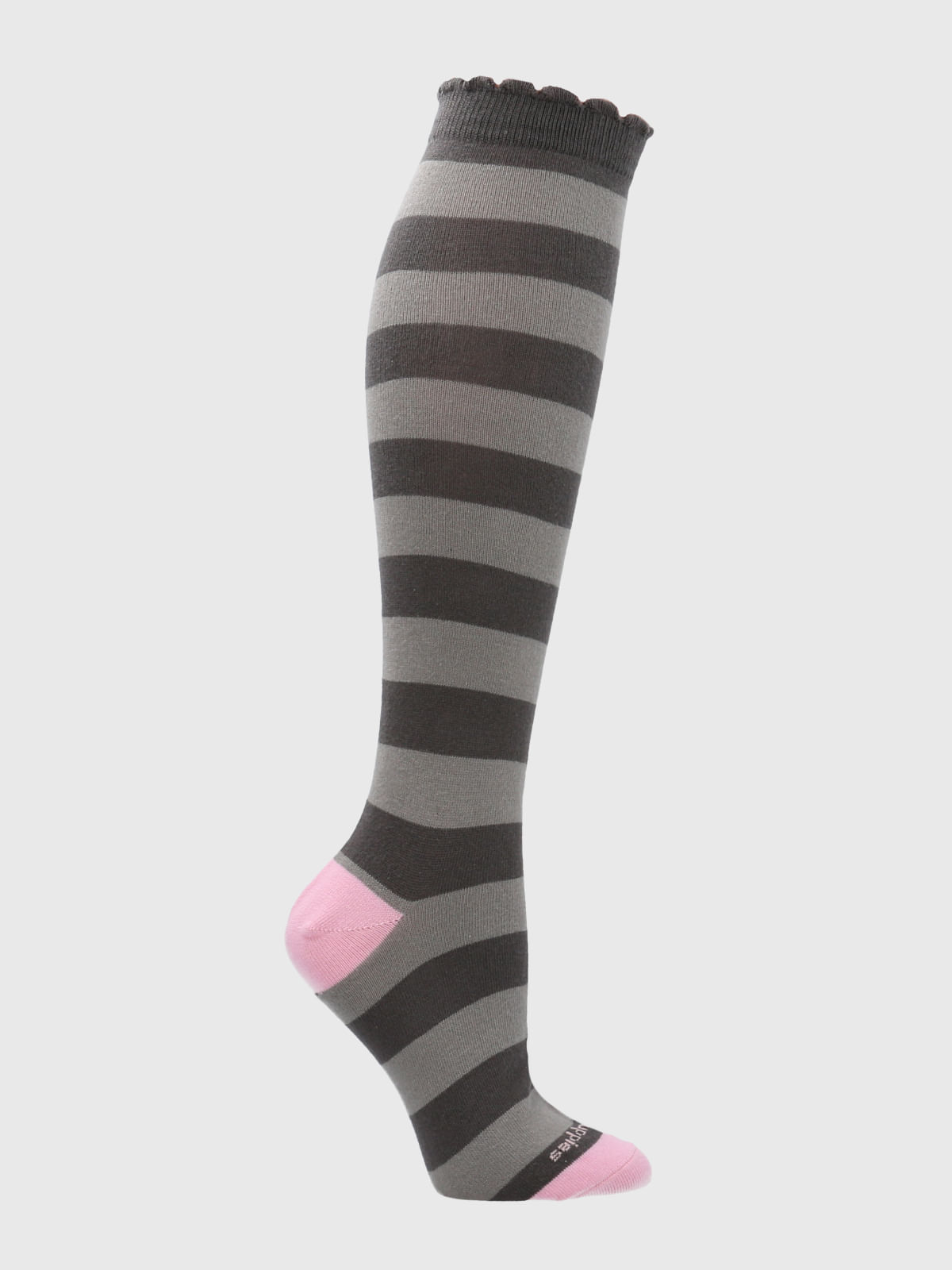 Calcetin Algodón Mujer Kh St Blocky Gris Hush Puppies