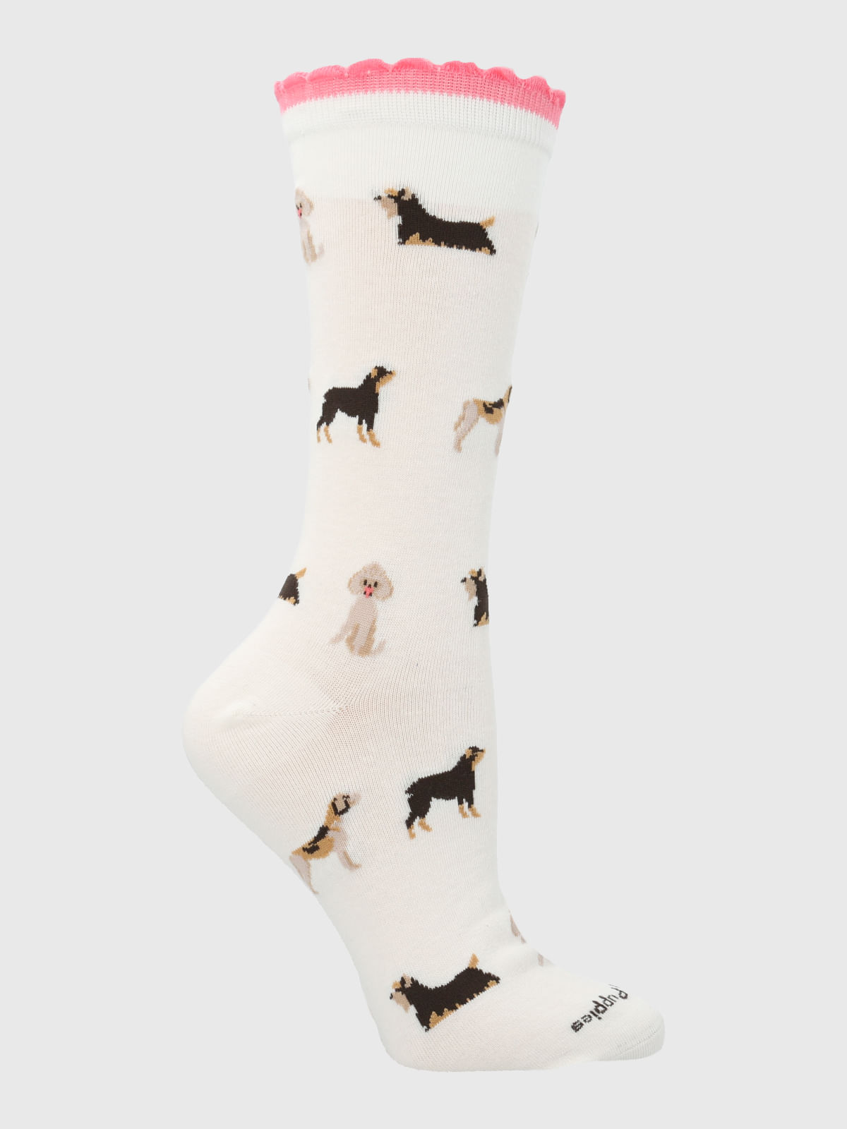 Calcetin Algodón Mujer C St Multidogs Beige/Crudo Hush Puppies
