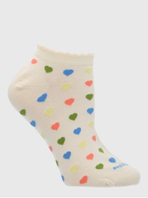 Calcetin Algodón Mujer Ped St Hearty Beige/Crudo Hush Puppies