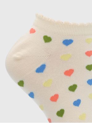 Calcetin Algodón Mujer Ped St Hearty Beige/Crudo Hush Puppies