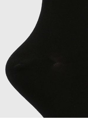 Calcetin Algodón Mujer C Cuff Plain Negro Hush Puppies